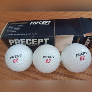 Bridgestone Precept Golf Balls 3 New